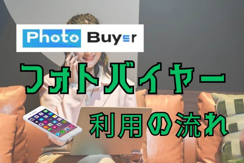 Photo Buyer（フォトバイヤー）のオンライン買取の利用方法、手順